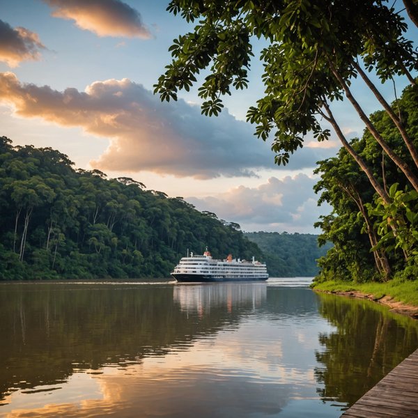 Quels sont les meilleurs itinéraires pour une croisière sur le fleuve Amazone, Brésil?